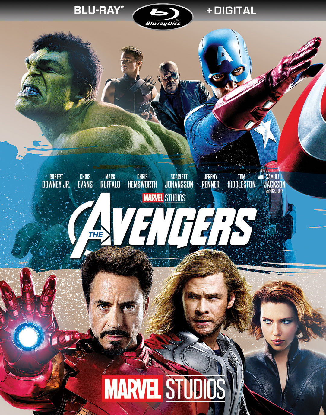 Avengers [Includes Digital Copy] [Blu-ray] cover art