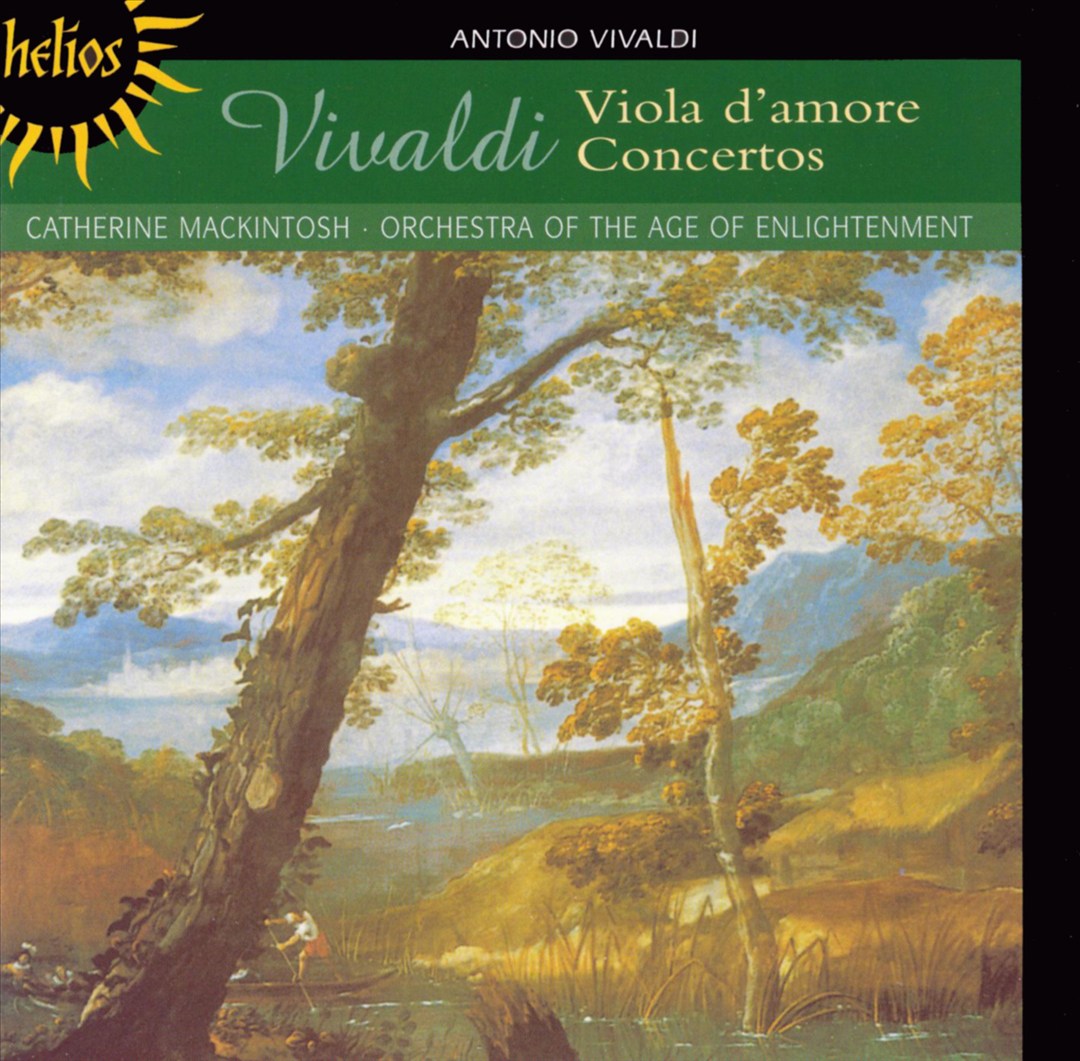 Vivaldi: Viola d'amore Concertos cover art